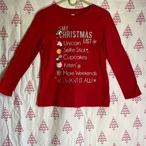 NWOT Girls Children Place Top Size:XXL-16 🎄🎄